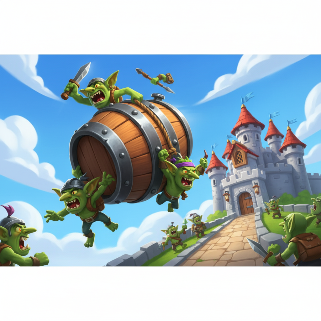 哥布林飞桶下牌技巧