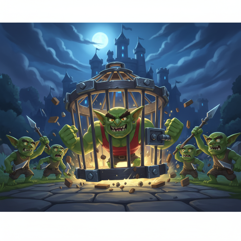 哥布林牢笼下牌技巧